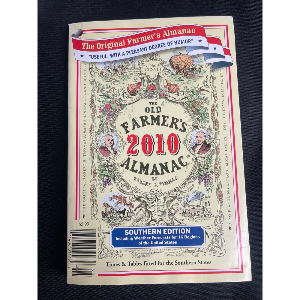 The Old Farmers Almanac 2010 Southern Edition Robert B Thomas Weather Forecasts